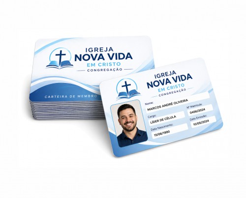 Cartões de Membros em PVC Personalizados